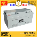 super long life best quality sealed solar battery 12v 60ah